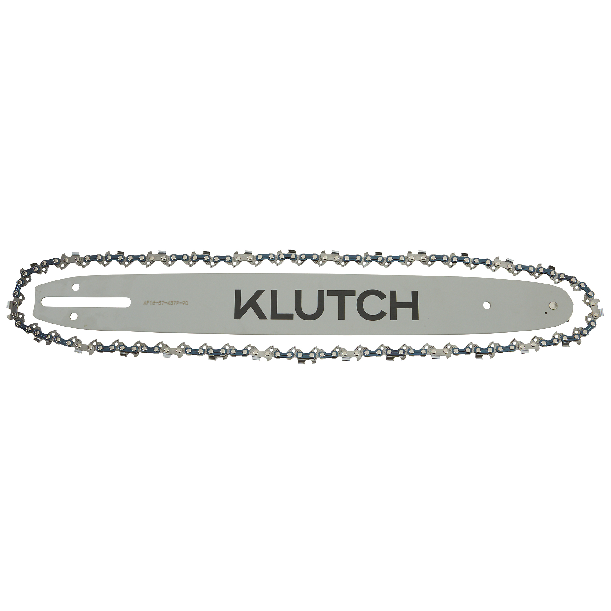 Klutch 16in. Bar and Chain Kit, 16in.L Bar, 3/8in. Chain Pitch, 57 Drive Links